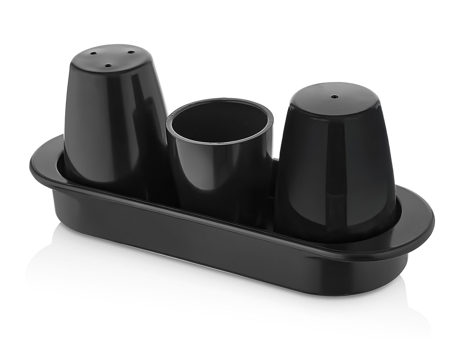 Gondol Salt Shaker Set Black